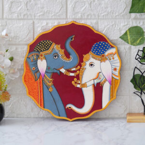 Auspicious Elephants: In Indian culture, elephants are symbols of good luck and prosperity.