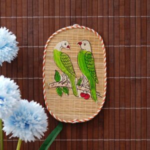 Parrot Couple Bamboo Art For Home D?cor | Bamboo Art For Bird’s Lovers