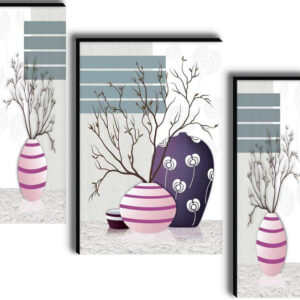 Set Of 3 Digital Wall Painting
