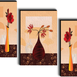 Set Of 3 Digital Wall Painting