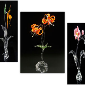 Set Of 3 Digital Wall Painting