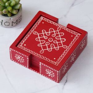 Handcrafted Wooden Tea Coasters: Elegant Protection for Your Table