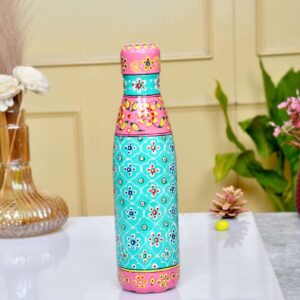 Premium Aluminium Water Bottle 27×7 – Leakproof Reusable Flask for Hydration On-The-Go